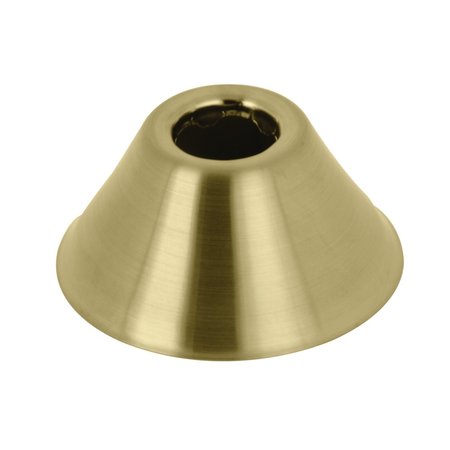 KINGSTON BRASS FLBELL11167 11/16-Inch OD Comp Bell Flange, Brushed Brass FLBELL11167